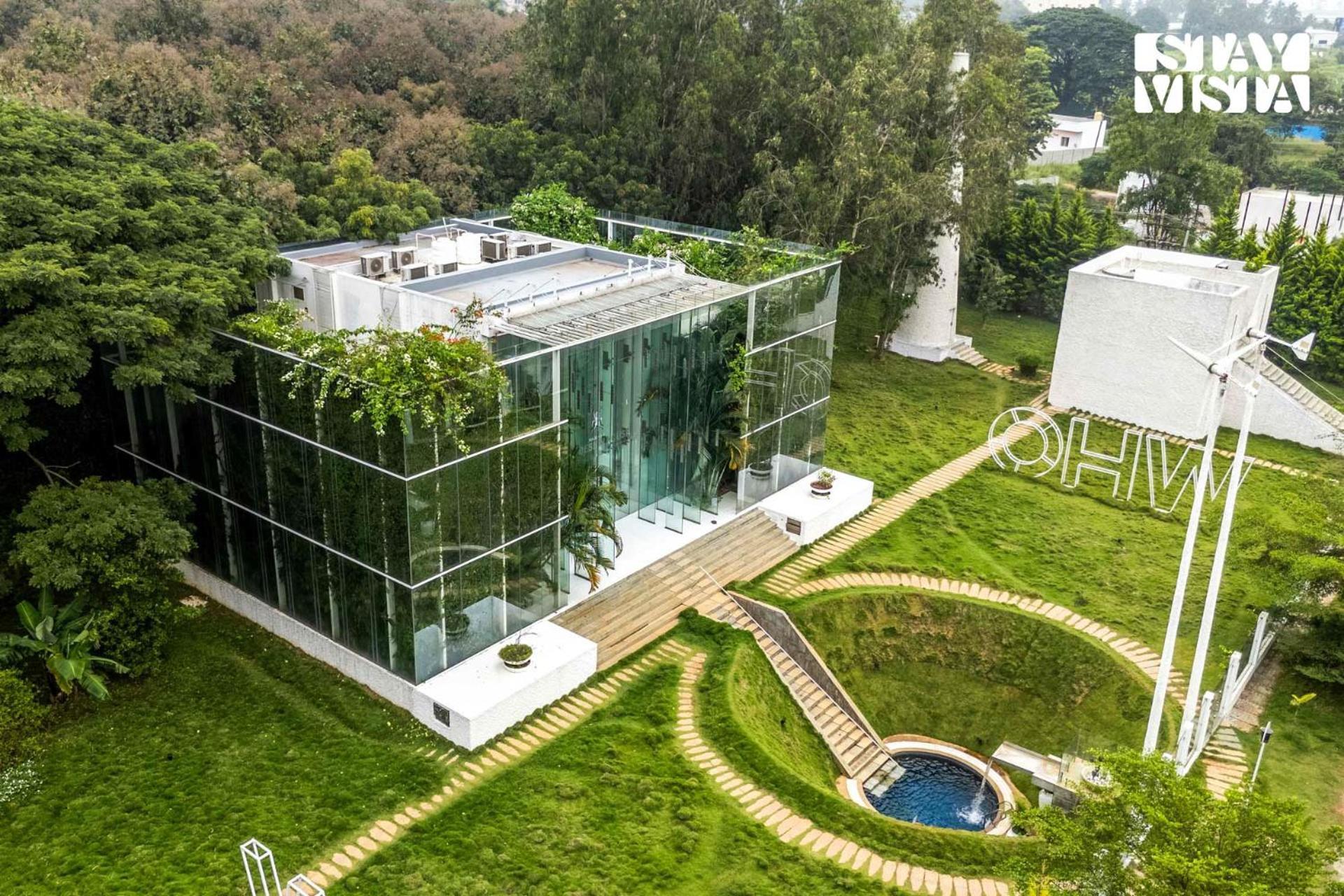 The Crystal Hall India's Only Glass Villa