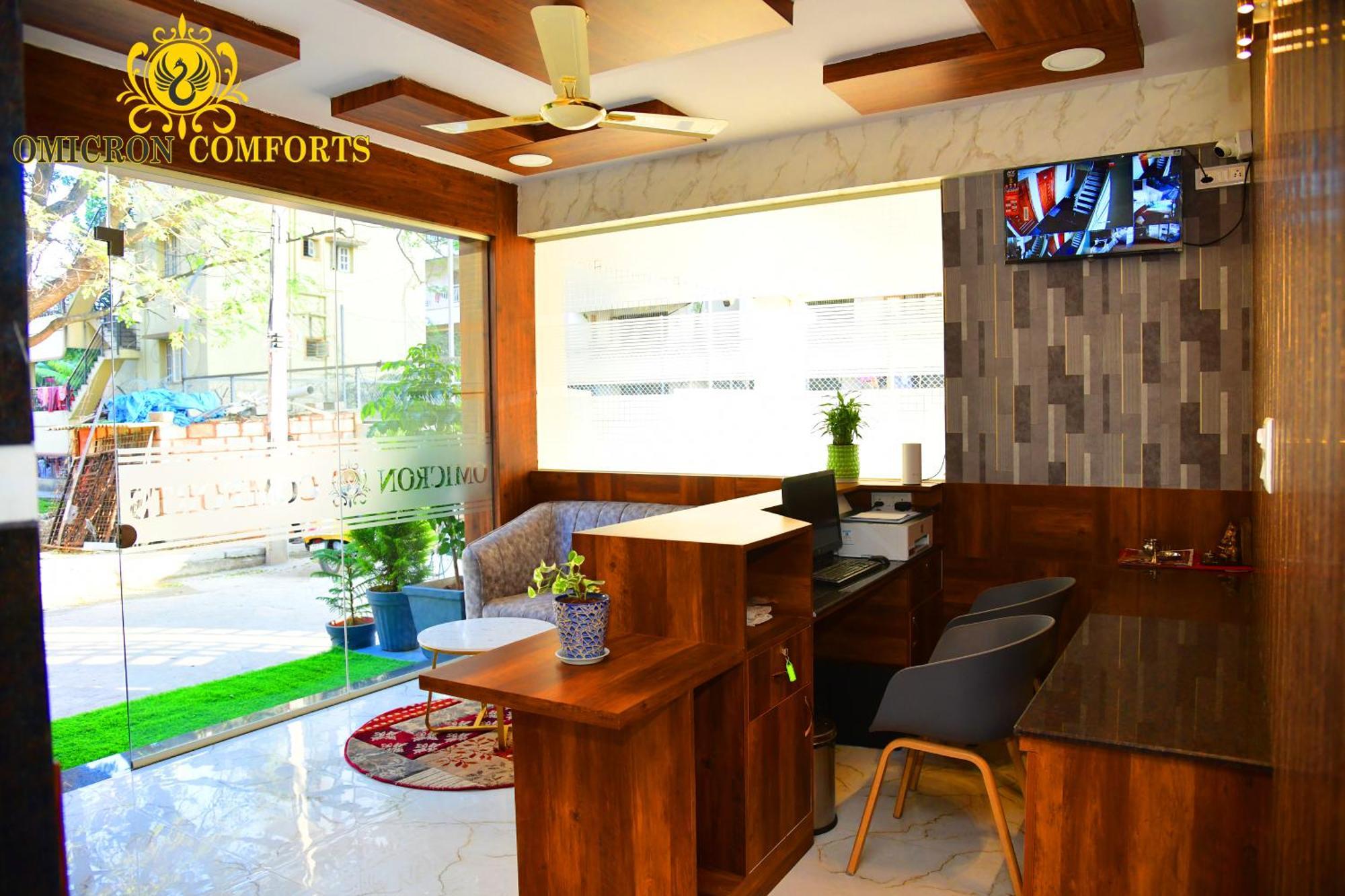 Omicron Comforts 1bhk 2bhk Service Apartamento *