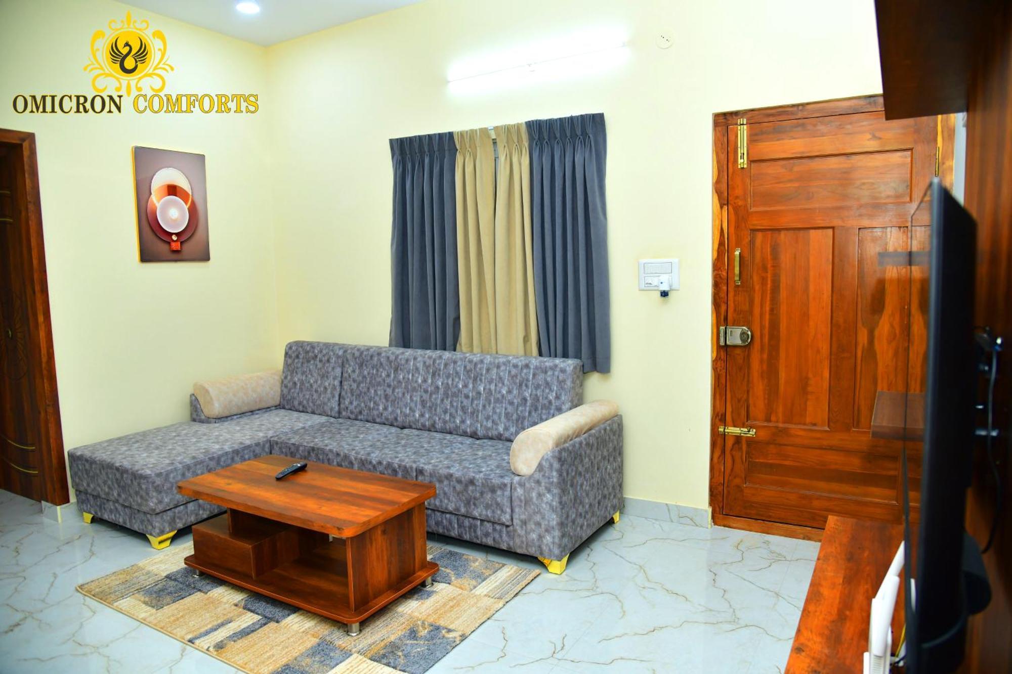 Omicron Comforts 1bhk 2bhk Service Apartamento Bangalore