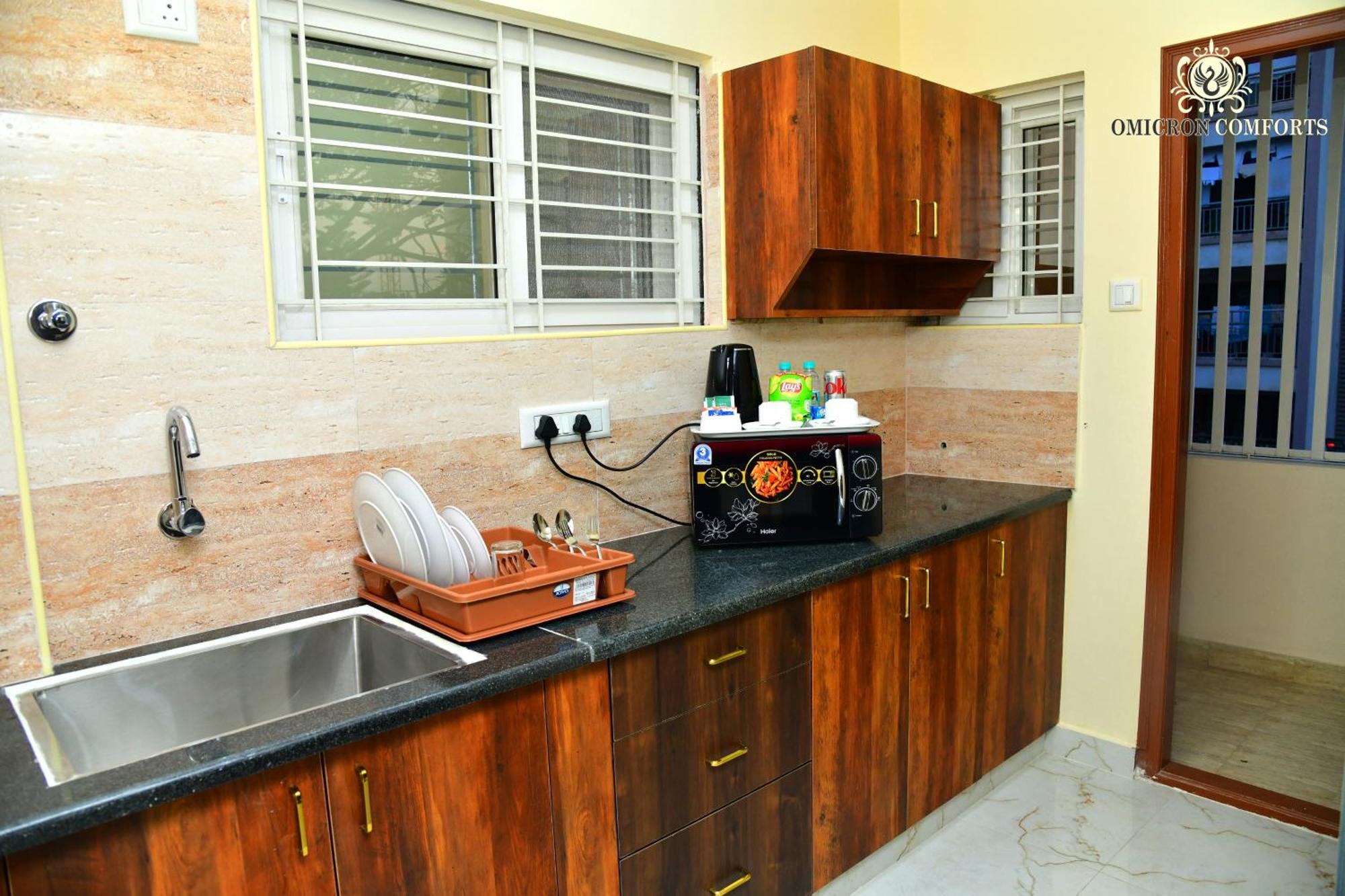 Apartamento Omicron Comforts 1bhk 2bhk Service