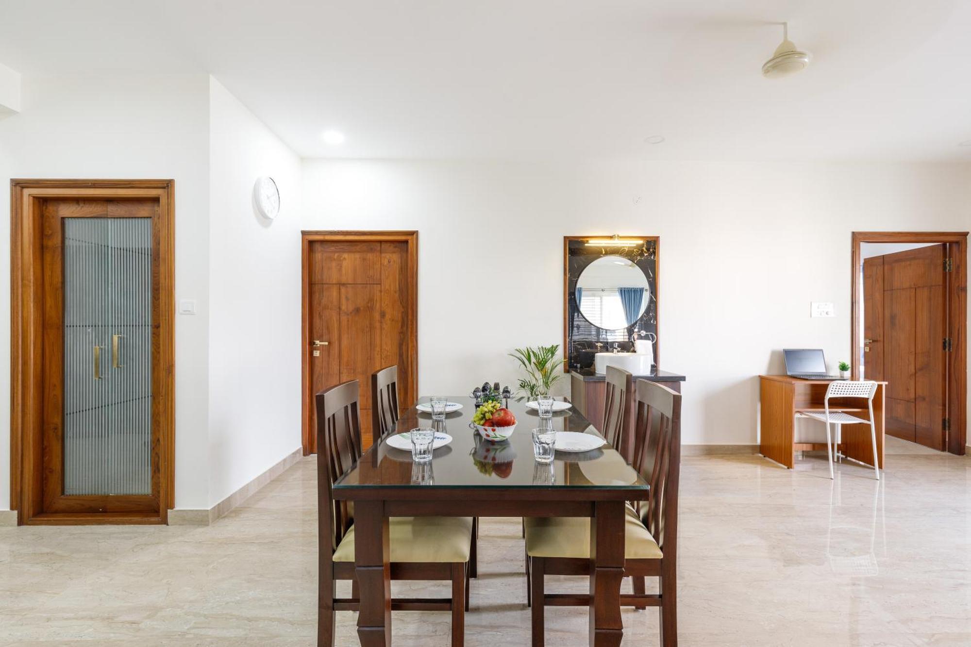 Obs Luxury 2bhk Balcony Serviced Hsr Layout Apartment Bangalore