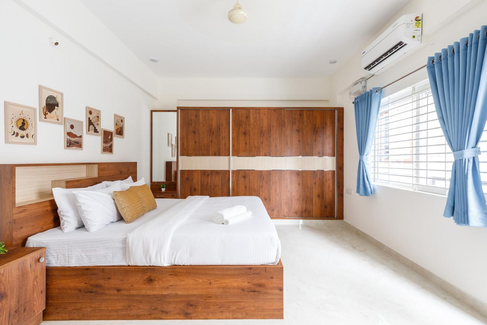 Apartment Obs Luxury 2bhk Balcony Serviced Hsr Layout Bangalore