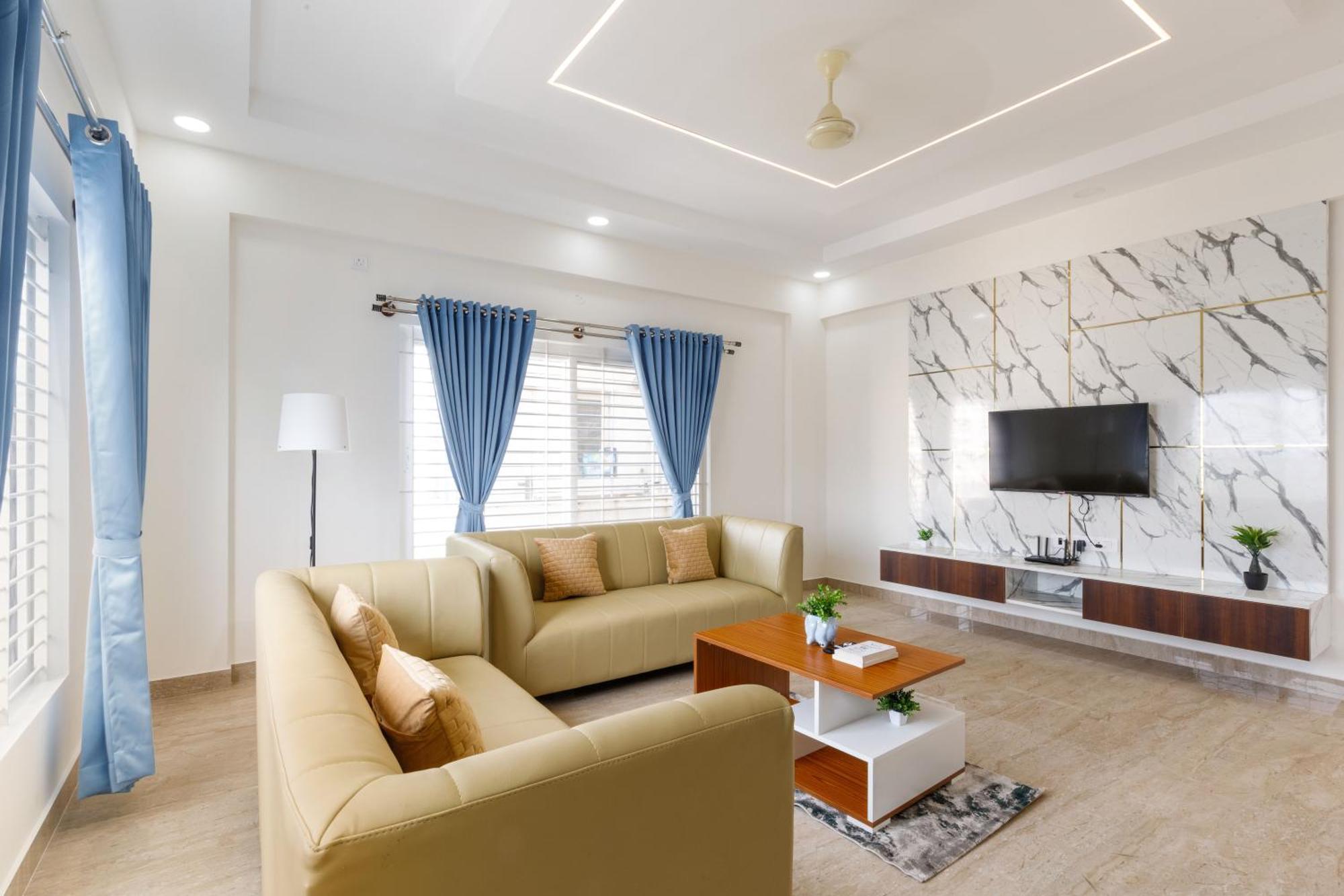 Obs Luxury 2bhk Balcony Serviced Hsr Layout * Bangalore